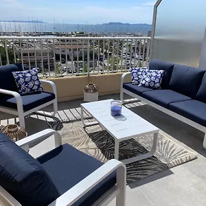  Appartement L'effet Mer, Duplex Sur Le Port Avec Ses 2 Terrasses Vue